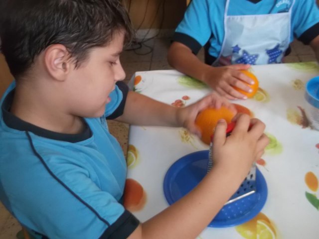 Pastelitos de naranja